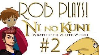 Ni No Kuni: Wrath Of The White Witch! Gameplay Let's Play - Part 2- A NEW FRIEND!