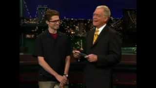 Mark Hayward on Letterman's Stupid Human Tricks