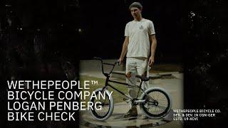 LOGAN PENBERG'S PATHFINDER BIKE CHECK! // WETHEPEOPLE BMX