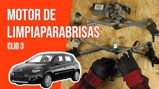 Cómo cambiar el motor de limpiaparabrisas Clio 3  