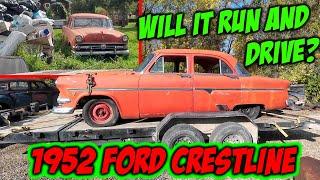 Reviving an old 1952 Ford Crestline, will it run and drive again?