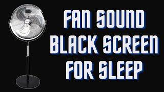 BEST FAN NOISE with BLACK SCREEN | FALL ASLEEP FAST