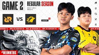 RRQ HOSHI vs ONIC | Regular Season Week 1 Day 2 | Game 2 | #MPLIDS15