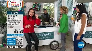 HSN | HSN Today with Tina & Ty - Holiday Brunch 11.07.2023 - 08 AM