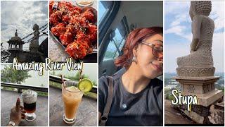 This HIDDEN GEM is a Must-visit!! Riverfront cafe with Dolphins!! 