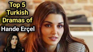 Top 5 Turkish Dramas of Hande Ercel on youtube in hindi / urdu - pyaar lafzon mein kahan season 2