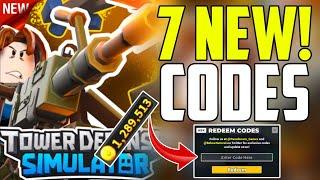 ️SEPTEMBER UPDATE!!️️ TOWER DEFENSE SIMULATOR ROBLOX CODES 2024 - TOWER DEFENSE CODES 2024 - TDS