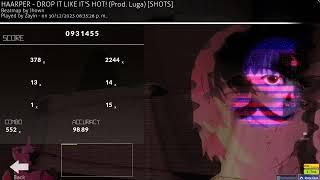 DROP IT LIKE IT'S HOT! (Prod. Luga) - HAARPER [4K] SHOTS 98.89%