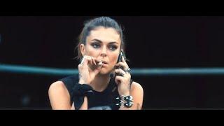 Serinda Swan smoking cigarette 