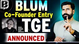 Blum Co Founder Entry, Blum TGE Announced | Blum Airdrop | Blum News | Blum Coin Update | Albarizon