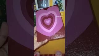 heart asthetic painting ️#trending #trendingshorts #trend #explore #explorepage #algorithm #viral
