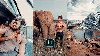 How to edit like Sam kolder - Lightroom mobile tutorial @Samkolder free preset