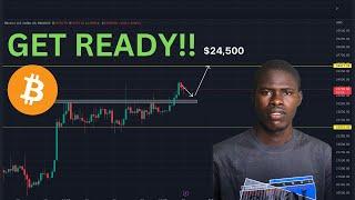 GET READY BITCOIN TO $24500