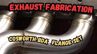 EXHAUST FABRICATION - COSWORTH BDA FLANGE SET