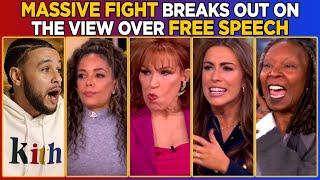 MASSIVE FIGHT Breaks Out On The View Over FREE SPEECH