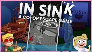 Zed & Tango are Puzzled!!! In Sink: Co-op Puzzle Game! Levels 1, 2 & 3