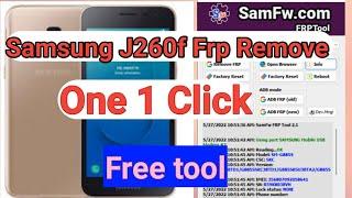 Sm j260f u9 frp remove 1 click / sm j260f frp remove samfwfrp tool free tool