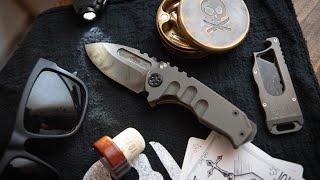 Micro Praetorian Ti Vulcan | Medford Knife and Tool