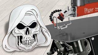 Making of 3D skull - scroll saw project