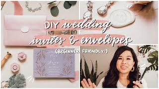 DIY Wedding Envelope Lettering for Beginners | Getting Started, Calligraphy Tools, Addressing Tips