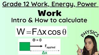 Work Energy Power Grade 12 Physics