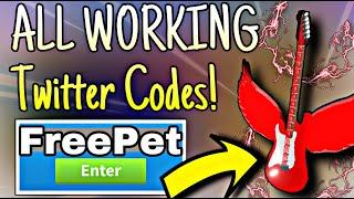 [Music Pets] Tapping Legends ALL WORKING TWITTER CODES! 21 CODES + 9 FREE PETS! ROBLOX