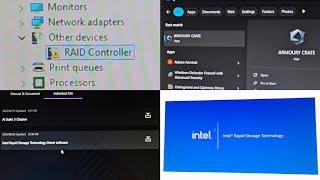 ASUS ROG Strix Z790-E Gaming Wifi II RAID Controller Driver Intel Rapid Storage Technology IRST
