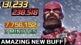 (WILL BE CHANGED) Buffed Red Guardian Does 7.7 MILLION DAMAGE IN 3 MINUTES | Mcoc