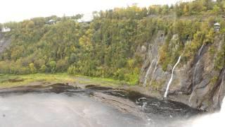 Canada Quebec Montmorency Falls 5 Oct 2011.AVI