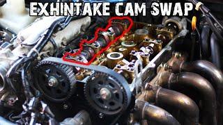 How To Do an EXHINTAKE Cam Swap On a Miata! [Project 2SJ Ep10]