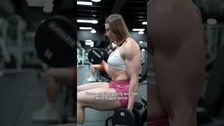 Beautiful female bodybuilder fbb | women muscles biceps #fbb #bodybuilder #female