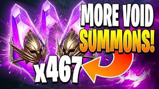 Pulling 467 MORE Void Shards for 2x Voids (Raid: Shadow Legends)