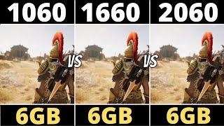 GTX 1060 VS GTX 1660 VS RTX 2060 IN 2022 - 12 GAMES TESTED