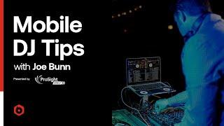 DJing Outside | Mobile DJ Tips w/ Joe Bunn