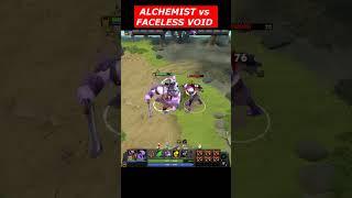 ALCHEMIST vs FACELESS VOID short #shorts #dota2