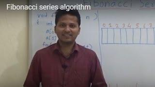 Fibonacci series algorithm(using simple code)