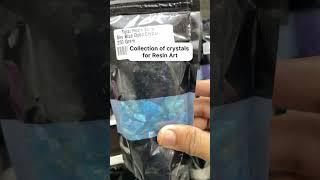 Epoxy Resin Art Crystals | Geode Crystals and Stones | Resin Art Supplies #resinmaterials #resinart