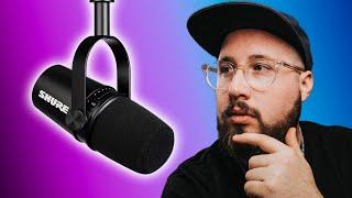 Best Mic for YouTube Videos 2022 - Shure MV7 Review