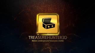 GoldenEye plus - 3D Gold Treasure metal detector machine / Augmented Reality ground scan mode