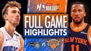 Orlando Magic vs New York Knicks - Full Game Highlights | December 3, 2024 Emirates NBA Cup