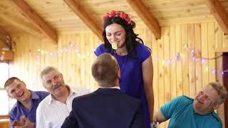 Конкурс с лимоном на свадьбе. Овруч Голубое озеро.  Weddings.