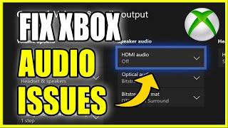 How to FIX AUDIO ISSUES on XBOX ONE & Sound Not Working (3 Common Fixes Fast!)