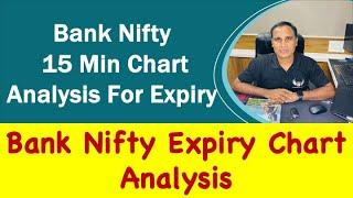 Bank Nifty 15 Min Chart Analysis For Expiry !! Bank Nifty Expiry Chart Analysis