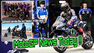 Everyone Shocked, Yamaha V4 Engine bike test today by Quartararo and Alex Rins !!! MotoGP News 2025