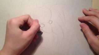 Рисуем Йорка. Йоркширского терьера.draw a dog pastel