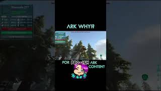 ARK WHY!? - ALWAYS MURDER KITTENS WHEN YOU LEAST EXPECT IT - Ark Survival Evolved  #shorts