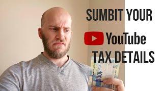 How to complete you YouTube Tax Details | Pay 0% Withholding Tax in South Africa