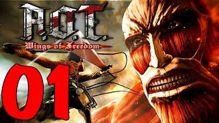 Прохождение Attack on Titan / A.O.T. Wings of Freedom — 01 —  [Без комментариев]