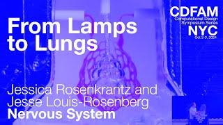 Generative Design From Lamps to Lungs: Nervous System Presentation at CDFAM NYC 2024