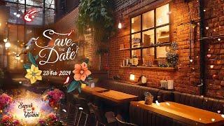 Cinematic Save The Date Invitation Video |  Coffee Shop Theme | Instrumental BGM | Inspire Studio